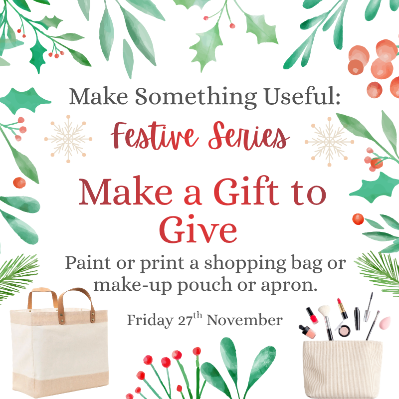 Make Something to Gift: A Bag, Pouches or an Apron