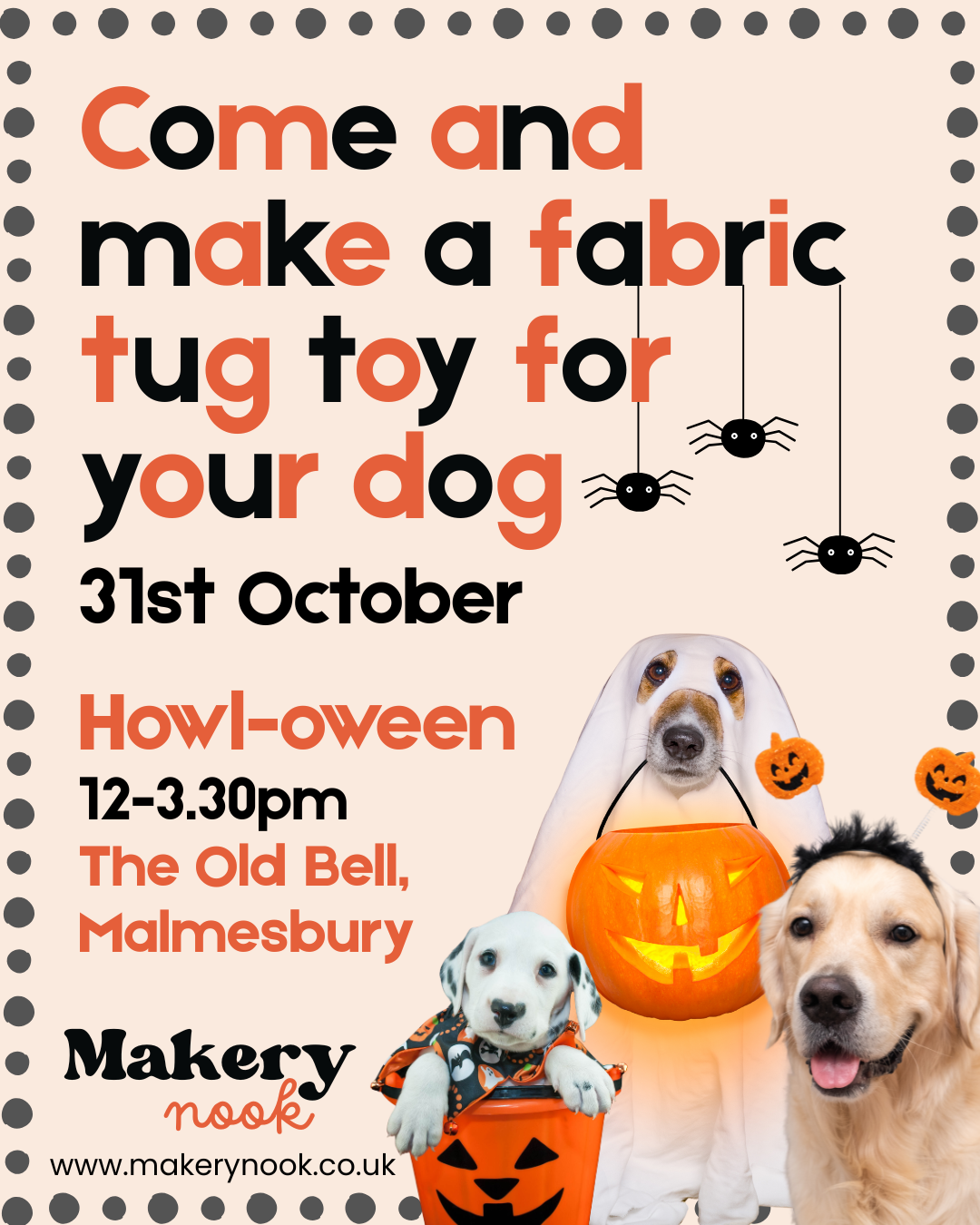 Howl-oween Dog Toy Craft